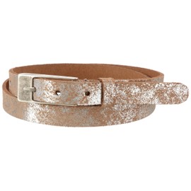 MGM Women's Belt Soft Glam "Small", Silver (silver-used)
