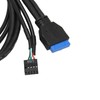 USB 3.0 Front Panel, 5.25in 4 Ports 5Gbps High Speed