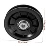 Totority Cable Pulley Wheel Fitness Accessory Black Pulley Wheel for