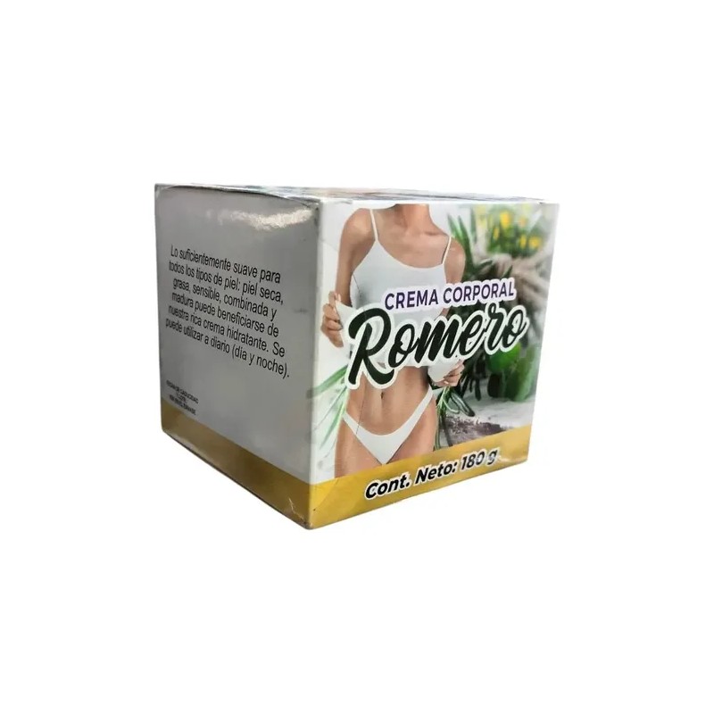 Crema Corporal de Romero LA SANTISIMA NATURAL para Piel Mixta,