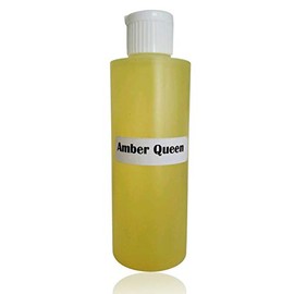 Amber Queen Unisex Perfume Type, 100% Pure Uncut 4 Oz Body Oil - Perfume Oil - Premium Grade Scented Oil - Amber Queen Fragrance Oil