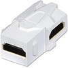 LINDY 60490 HDMI 90° Double Coupling Keystone for AV Wall