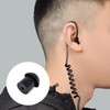 YNIBST Replacement Mushroom Ear Tips for Two Way Radio Walkie