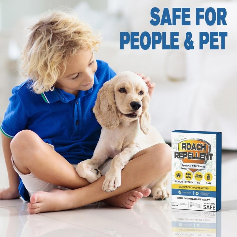 UDyoude Roach Repellent, Cockroach Repellent Indoor Home, Deterrent, Roach...