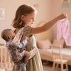 Baby Doll Carrier and Accessories Set for 17-22 Inch Kids