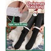 Fuzzy Socks for Women Slipper Fluffy Cozy Cabin Winter Warm
