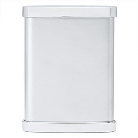 Windmill WA04-0001 Portable Ashtray Sliding Metal Portable Ashtray Satin Chrome