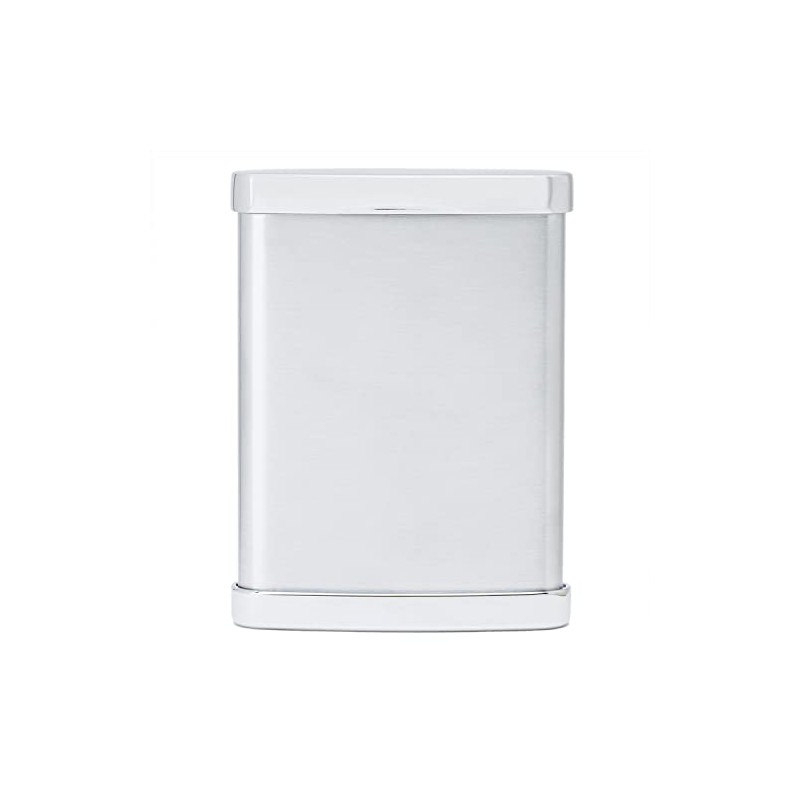 Windmill WA04-0001 Portable Ashtray Sliding Metal Portable Ashtray Satin Chrome