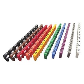 PRO POWER PB-150-SM1C Cable Marker, 0.5-1.5MM, 0-9, PK150