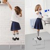 Acrylic Kids' Step Stool – Small Footstool for Bathroom, Kitchen