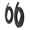 G-PLUS Rear Glass Small Back Window Weatherstrip Seal with Black