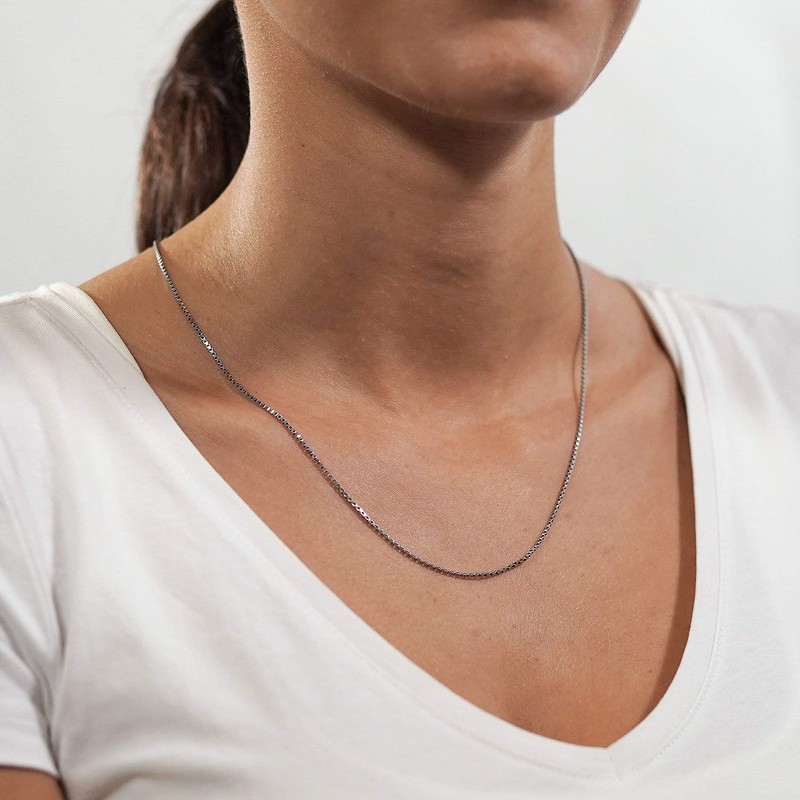 trendor Silver Venetian Necklace 38 cm 41123-38