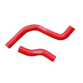 silicone radiator hose for 1997-1999 Honda CR250R CR250 1997 1998 1999 (Red)