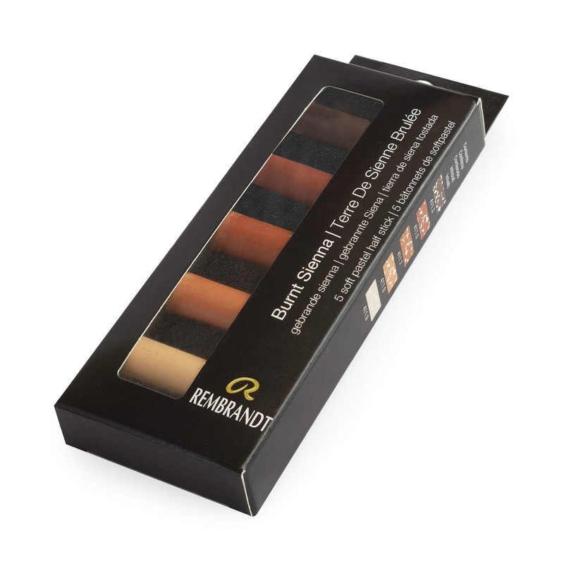 Royal Talens Rembrandt Soft Pastels - Half Size - Burnt