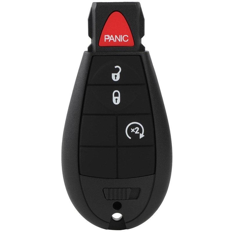 KEYALL 1 Pack 4 Buttons Remote Control Car Key Fob