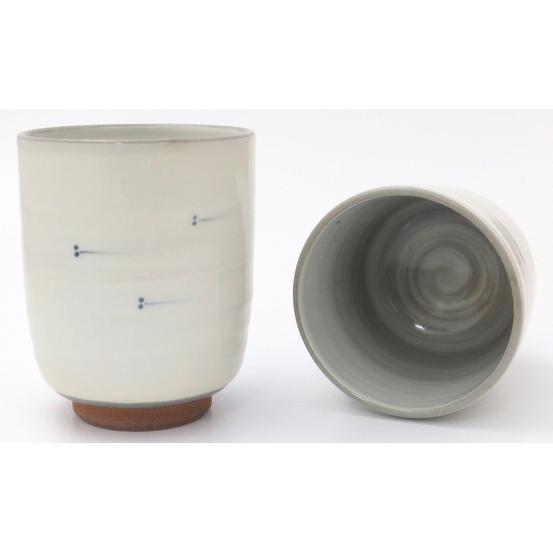 Kyoto Ware A12-4 Kiyomizu Ware Seki Kiln Teacup Medaka