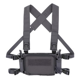 OAREA Camouflage Quick Release Tactical Vest Airsoft Ammo Chest Rig 5.56 9mm Magazine Carrier Combat Tactical Military