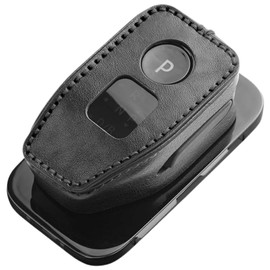 [smasol] X-Trail T33 Series Nissan Note E13 Aura Aria B6 B9 Series Shift Knob Cover Shift Lever Boots Custom Interior Parts Dress Up No Hand Sewing Required (Type B Black/Black Stitch)