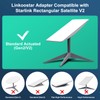 Linkoostar Starlink Multi-Port Ethernet Adapter for Starlink Gen 2, Starlink