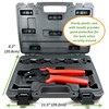 ConnectoRF Professional Quick Interchangeable Crimping Tool Kit for Coax RF