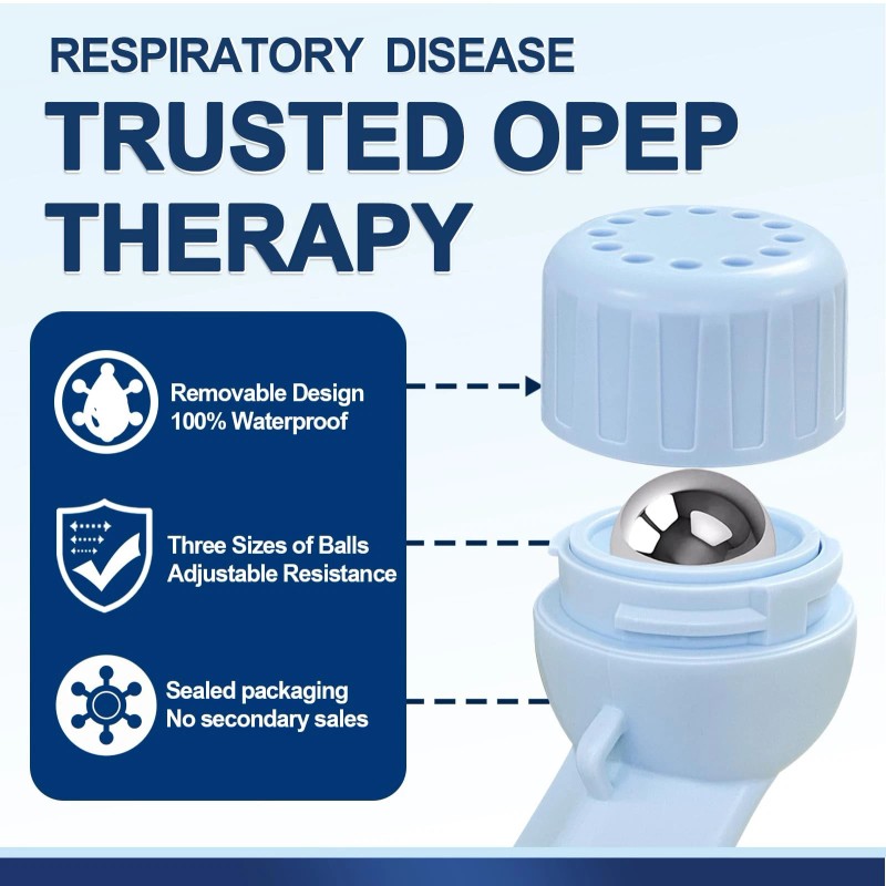 Tyeingo Mucus Clearance and Lung Expansion Device, Flutter Valve Mucus