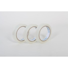 UTAPE Clear Packing Tape, 3/4 inches x 75 Yards Heavy Duty Packaging Tape, 3 Rolls for Shipping Moving Sealing, Stronger and Thicker Clear Tape, for Office Tasks and Moving Supplies