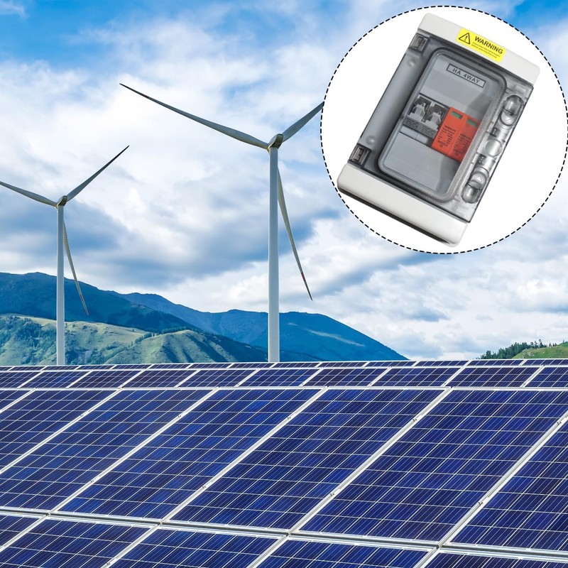 aikoolwer Solar PV Combiner Box Surge Protector DC 1000V 32A