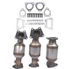 Weonefit Catalytic Converter Set 1 and 2 LH RH Replacement