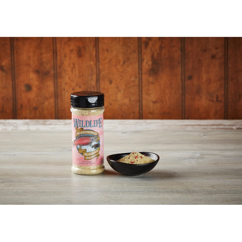 Wildlife Seasonings Alaskan Salmon Seasoning – Citrus Herb Seafood Rub