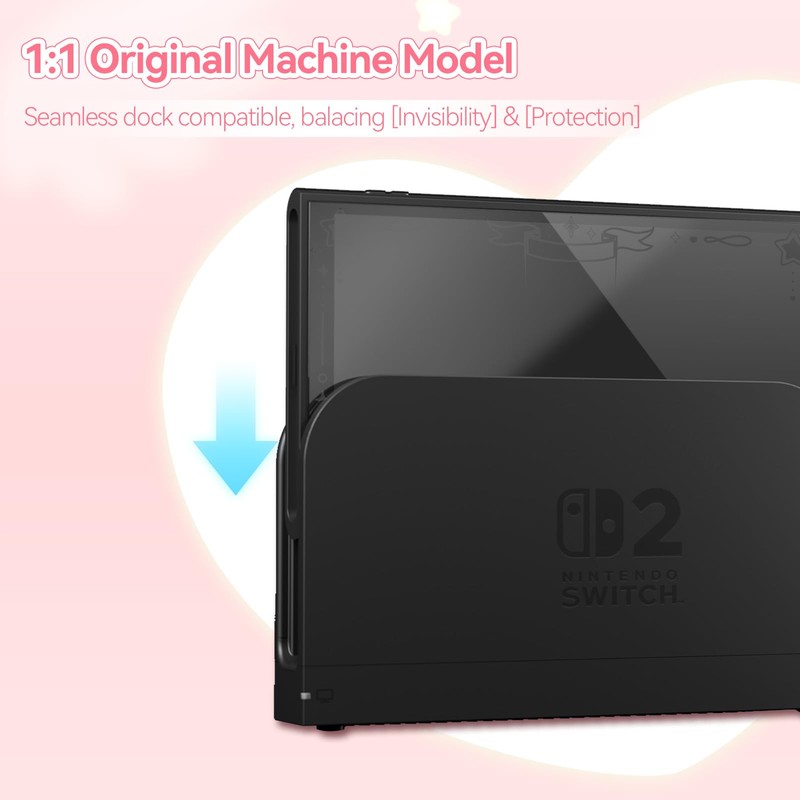 GeekShare Premium High-Aluminum Tempered Glass Screen Protector for Switch 2