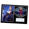 Star Trek Voyager Seven Of Nine Jeri Ryan Signed Print