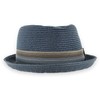 Belfry Men/Women Summer Straw Pork Pie Trilby Fedora Hat in