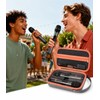 GWCASE PU Leather Microphone Case for JBL Wireless Two Mic