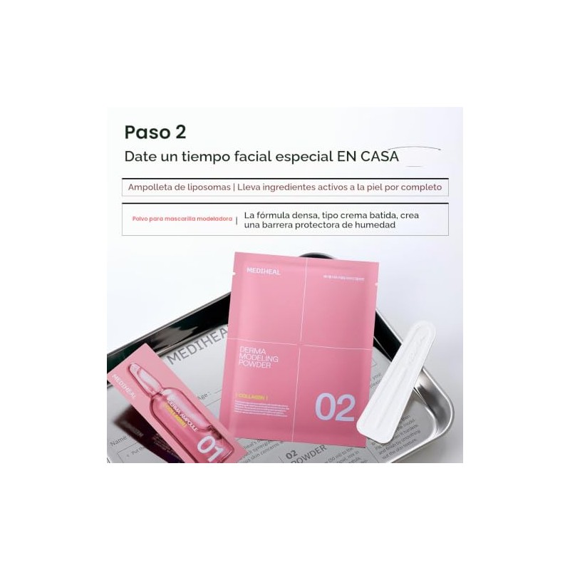 Mediheal Paquete De Modelado Derma (Colágeno) - Elasticidad De Relleno