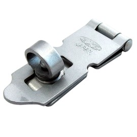 Strong Metal Lock and Key Strap Long 掛金 60 mm Silver