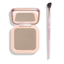 KYDA Paleta de contorno para esculpir la cara, polvo prensado de contorno mate suave, ultra fino, ligero, fácil de mezclar, maquillaje de contorno hor