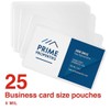 STAPLES Thermal Laminating Pouches, Business Card Size, 5 Mil, 25/Pack