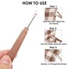 WedDecor Wooden Seam Ripper & Stitch Remover – Precision Tool