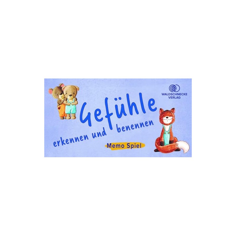 Recognize and name feelings: memo game