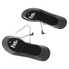 1Pair Heated Insoles Electric Insoles 4.5V Battery Powered Soft Carbon
