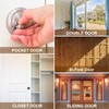 PATIKIL Recessed Finger Flush Pulls 4" 2 Pcs Pocket Door