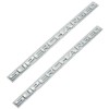 2X Supercharged Letter Emblem Metal Badges Nameplate Logo (Chrome)