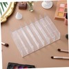 BIUDECO Acrylic Eyeshadow Palette Organizer Divided Makeup Storage Stand with