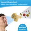 WoodyKnows Allerscreen Nasal Filters with 12 Pairs of Replacement Filters