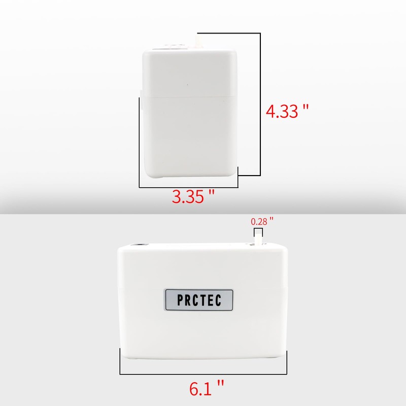 Mini Condensate Pump,110V/220V,24L/H Flow,White Split Condensate Pump,For Indoor Air Conditioning,