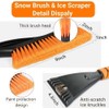 Snow Brush & Ice Scraper, 27 Inch, Ice Scrapers for