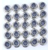 Unbranded M6 Titanium Flange Hex Nylon Lock Nut (Lighter than