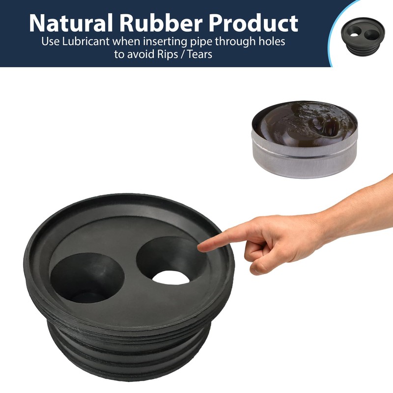 110mm Flexible Reducer | Rubber Reducer for 32mm or 40mm