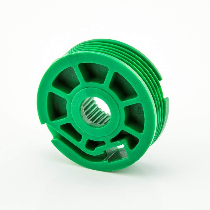 LST Window Regulator Repair Kit with Sliding Pieces Front Right