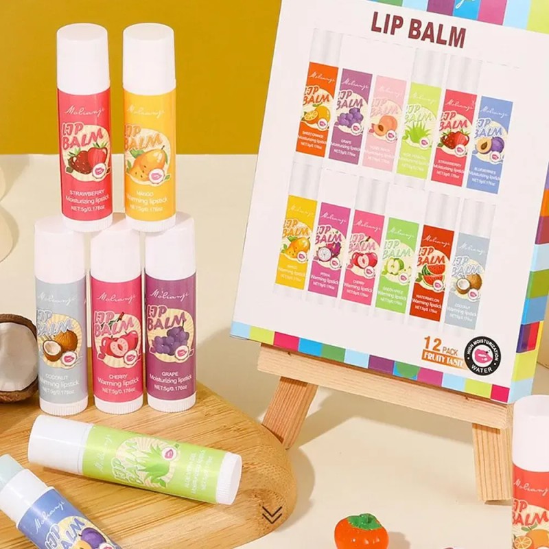 Set Hidratante Care Lip Lip Lipstick Apto Para Hidratación,